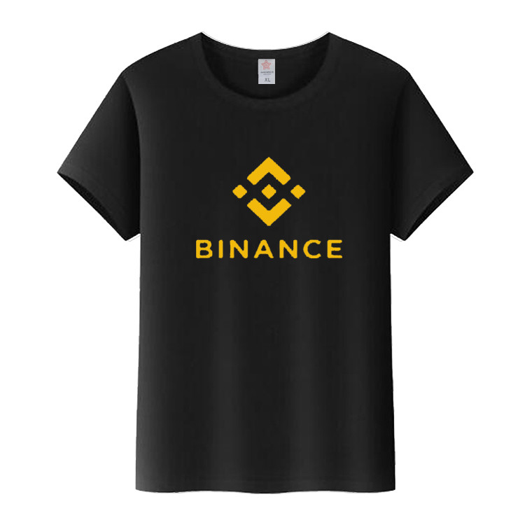 Summer Coin Ann Short-Sleeved BNB Exchange Mosk Coin binance T-Shirt Half-Sleeved Encrypted Number Currency Clothes