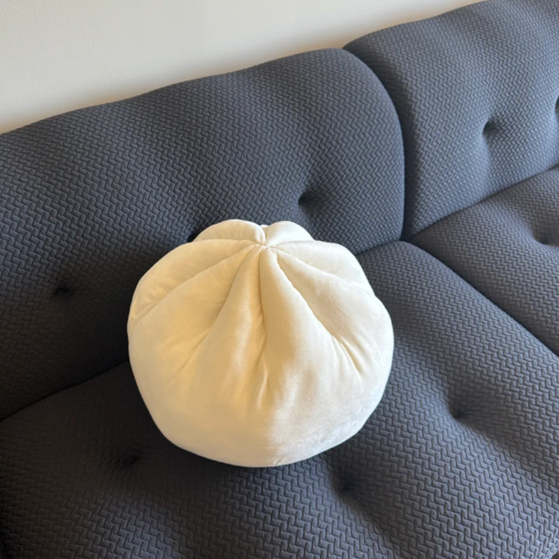 Hot sellingNITORI Same Style Yideli New Bun Pillow Meat Bun Plush Toy Bedroom Creative Cushion Birthday Gift for Men and Women