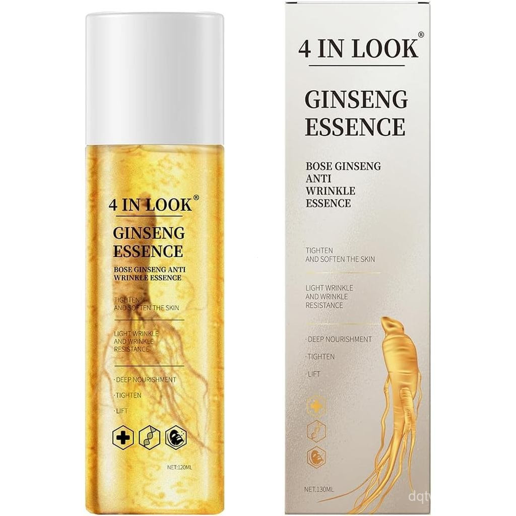 4inlook Official] Natural Ginseng Anti-Aging Hydrating Essence Water – 100% Wild Ginsen…