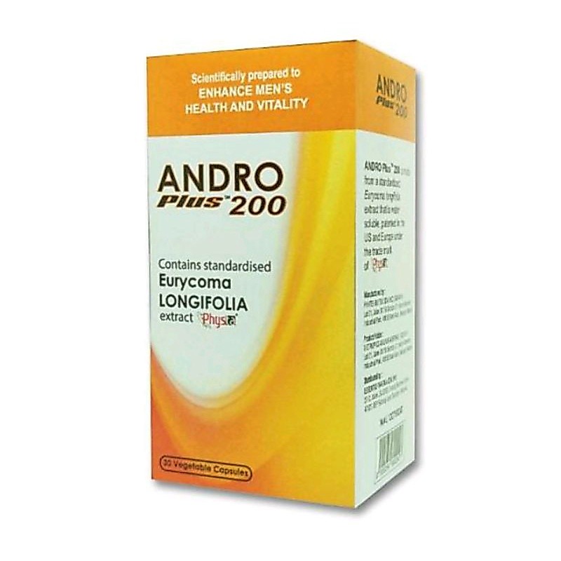 ANDRO PLUS 200 30 VEGECAPS Androplus Tongkat Ali exp 2/2028