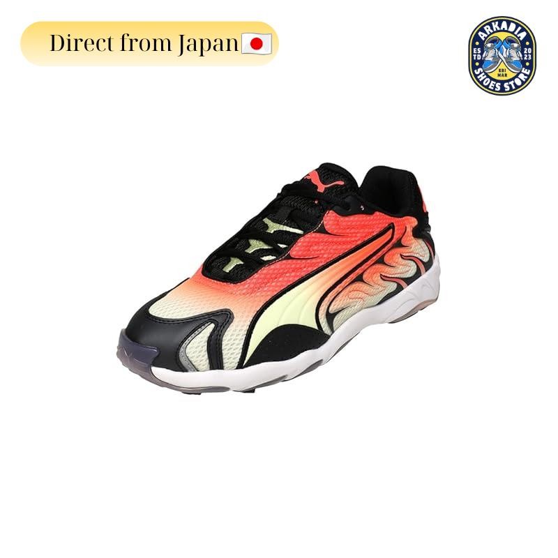 PUMA Sneakers INHALE 401560 25AW Colorway Glowing Red-Puma Black (18) Size 23.5-27.5 cm PUMA Sneakers INHALE 401560 25AW Colorway Puma Black/Orange Glow (15) Size 23.5-27.0 cm PUMA Sneakers INHALE 401560 25AW Colorway Fleur Pink-Puma Black/Green Glare (20