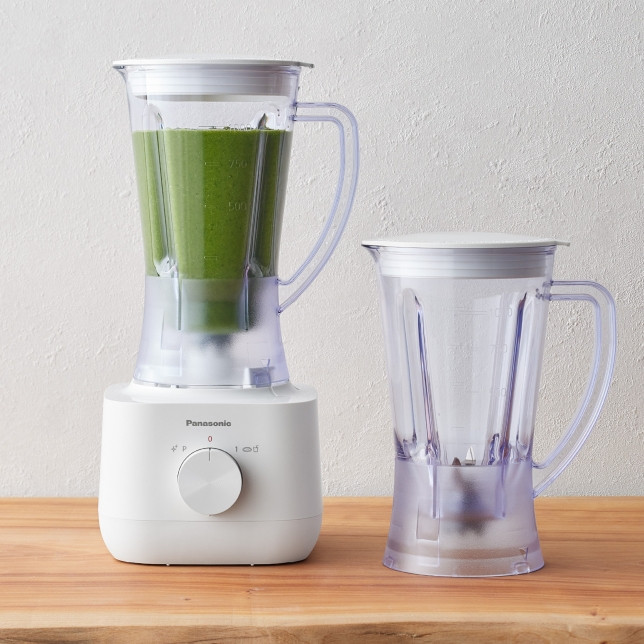 New Arrival! Panasonic MX-EP3171WSK Blender with 2 Pcs Plastic Jugs and 1 Dry Mill for Juice