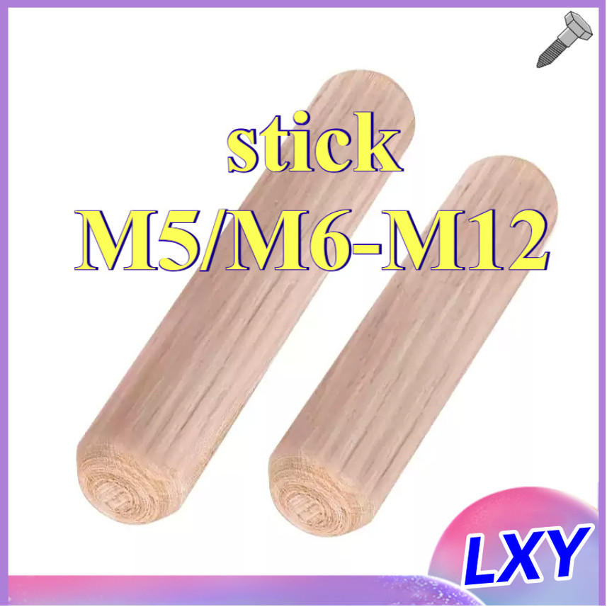 Log stoppers, wood nails, solid wood sticks, tenons, twill wedges, wood bolts, logs, small wood dowels, wardrobe cabinet connectors M5/M6/M8/M10/M12[LXY-CB]