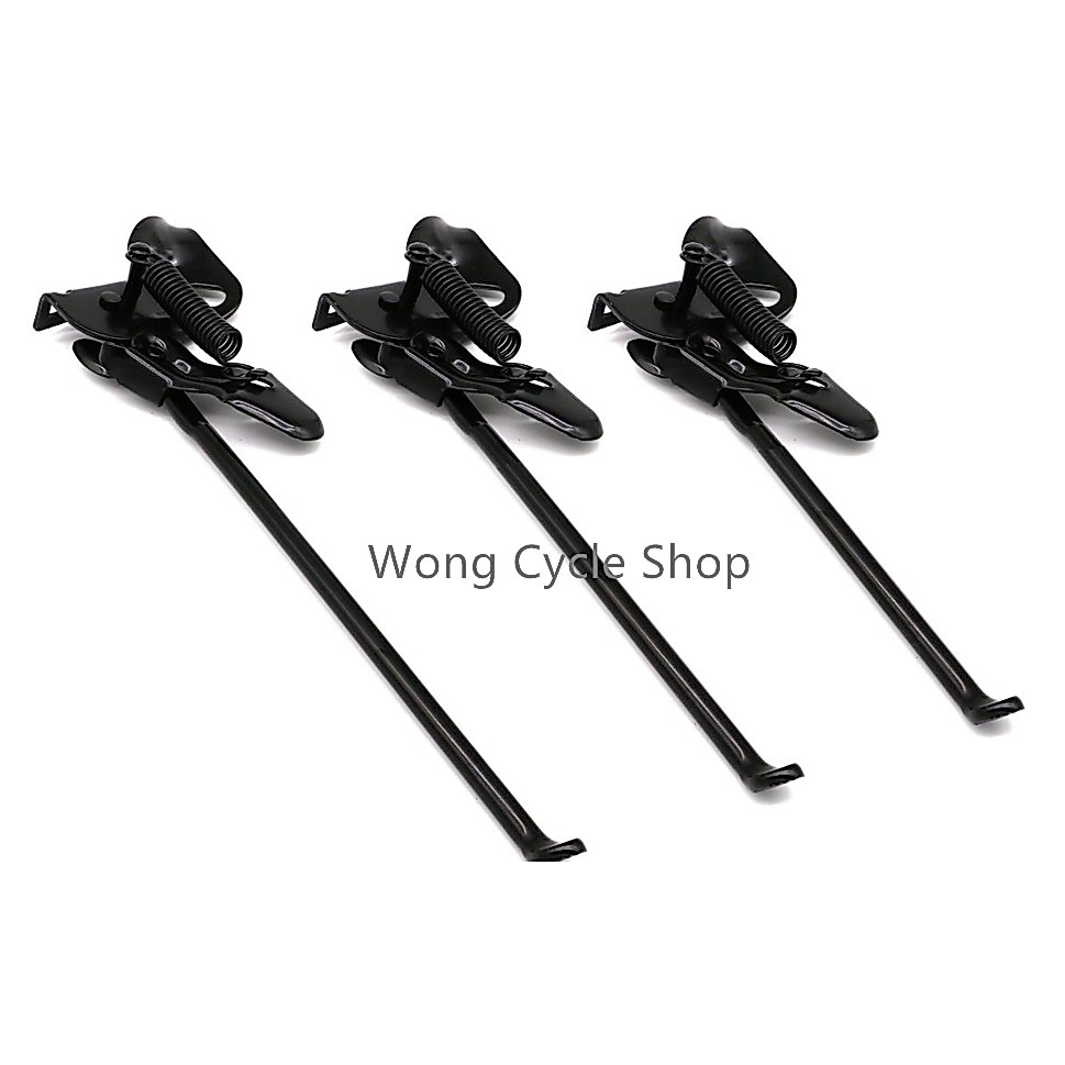 [Wongcycleshop]12" 16" 20" 26"  Tongkat Tepi Basikal Side Kick Stand - Parking stand / Bicycle Stand