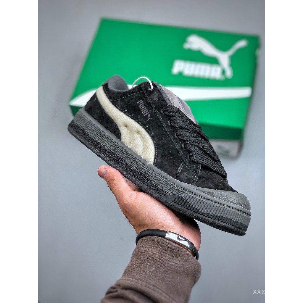Puma shoes/Puma Suede XL Skate Men's Women's Skate shoes Spike German Training shoes Flat shoes Seasonal Professional Skateboarding Student Party FGAS