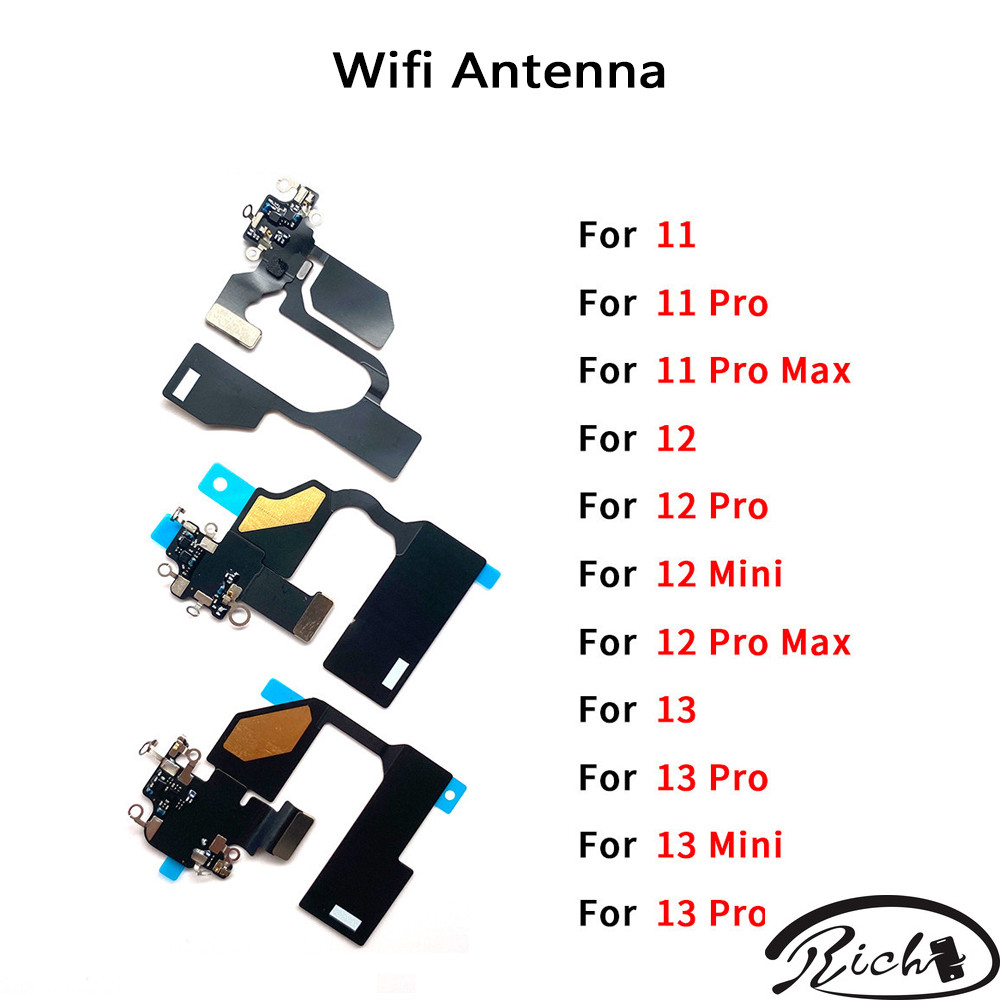 Wifi Antenna WI-FI GPS Signal Flex Cable For I ph one 11 12 13 Series Pro Max mini Repair Parts