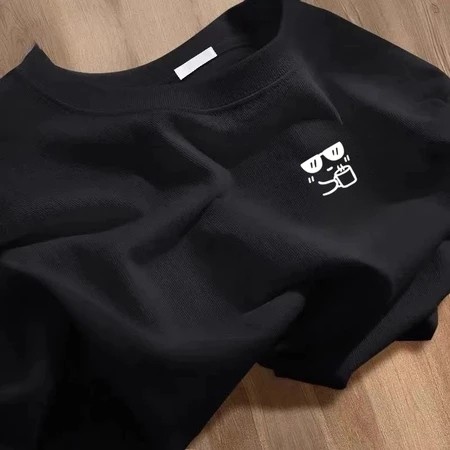 （✨24Hour shipping✨）Maise STUDIO T-shirt berlengan pendek universal untuk lelaki dan wanita # 9.16