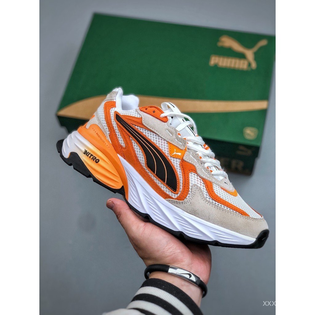 Puma shoes/Puma Fade Nitro Ls Men Women Dad shoes Casual shoes Height Increasing shoes Commuter shoes Hip Hop Casual All-Match Daily Commuter DBVY