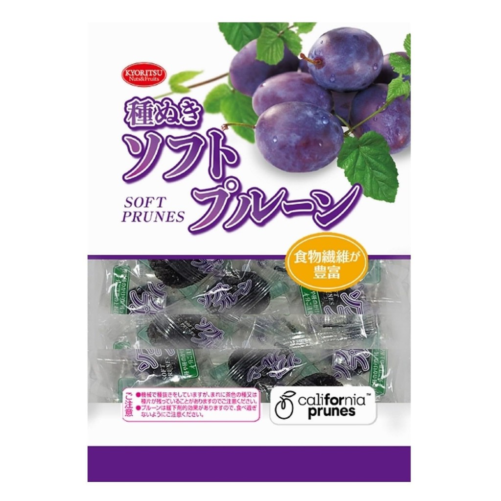 Kyoritsu Food Soft Seedless Prune Piro 110g x 6 bags