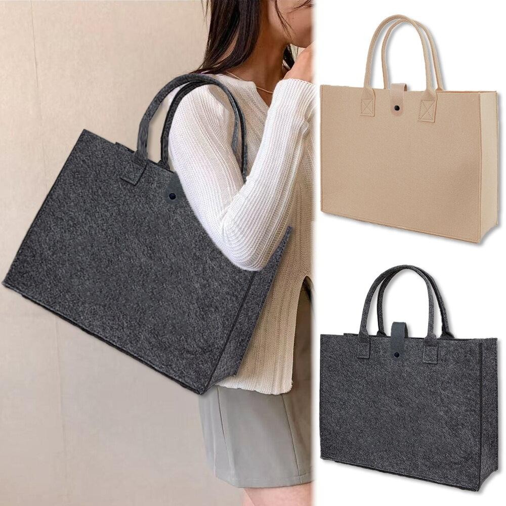 Felt travel Handbag Foldable Tote bag with buckle organizer Superb Style Multiple colors Eco-friendly stylish tote bag