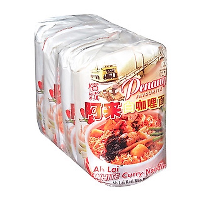 Ah Lai Penang White Curry Noodle 95gx4 槟城阿来白咖喱面