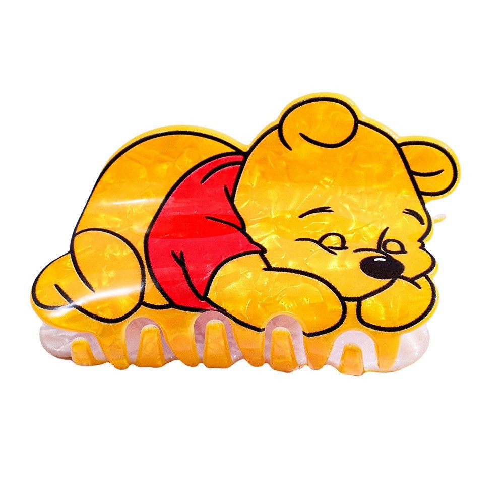 Pooh Bear Peripheral Accessories Cute And Versatile Cartoon Hair Clips