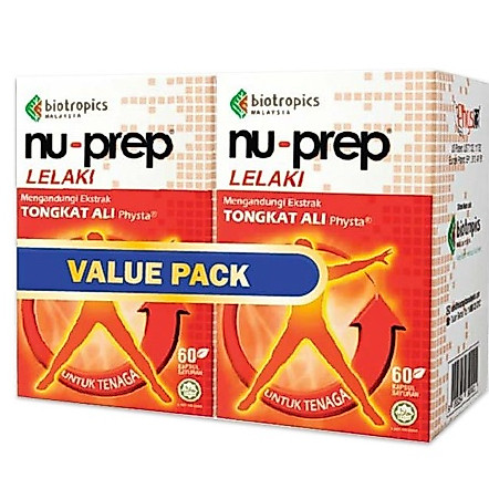 Nu-Prep Tongkat Ali 60s / 2x60s