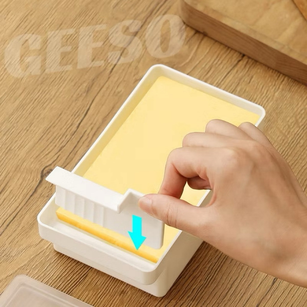 Japan Butter Cutter Storage Box 黄油盒 Mentega Box Eco-Friendly Container 油脂切割器 Tray