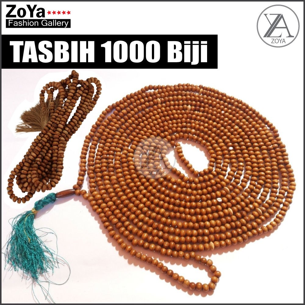 Tasbih 1000 Biji Tasbih Kayu Kukun 500 Biji butir tasbih isi 500 Biji Tasbih 1000 Biji butir murah [Ready Stock]