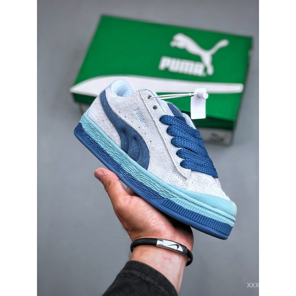 Puma shoes/Puma Suede XL Skate Men Women Sneakers Casual shoes Daddy shoes Soft Sole All-Match Student Party FRAC