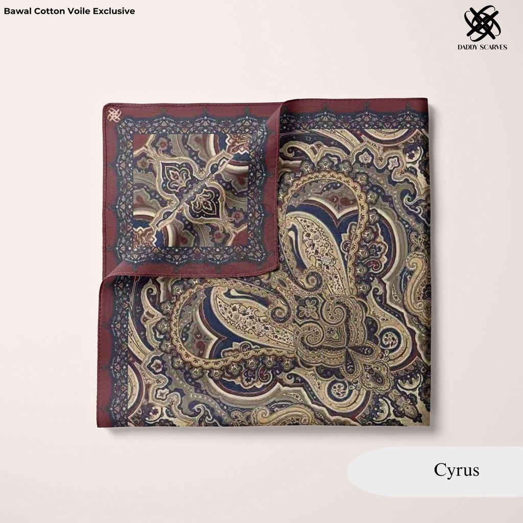 PERSIAN - Bawal Cotton Voile Exclusive by Daddy Scarves
