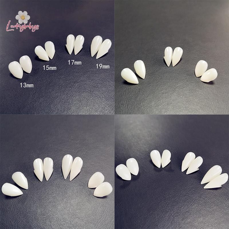 Luckybabys> Bloodcurdling Vampire Werewolves Fangs Fake Teeth Costume Halloween Fad new