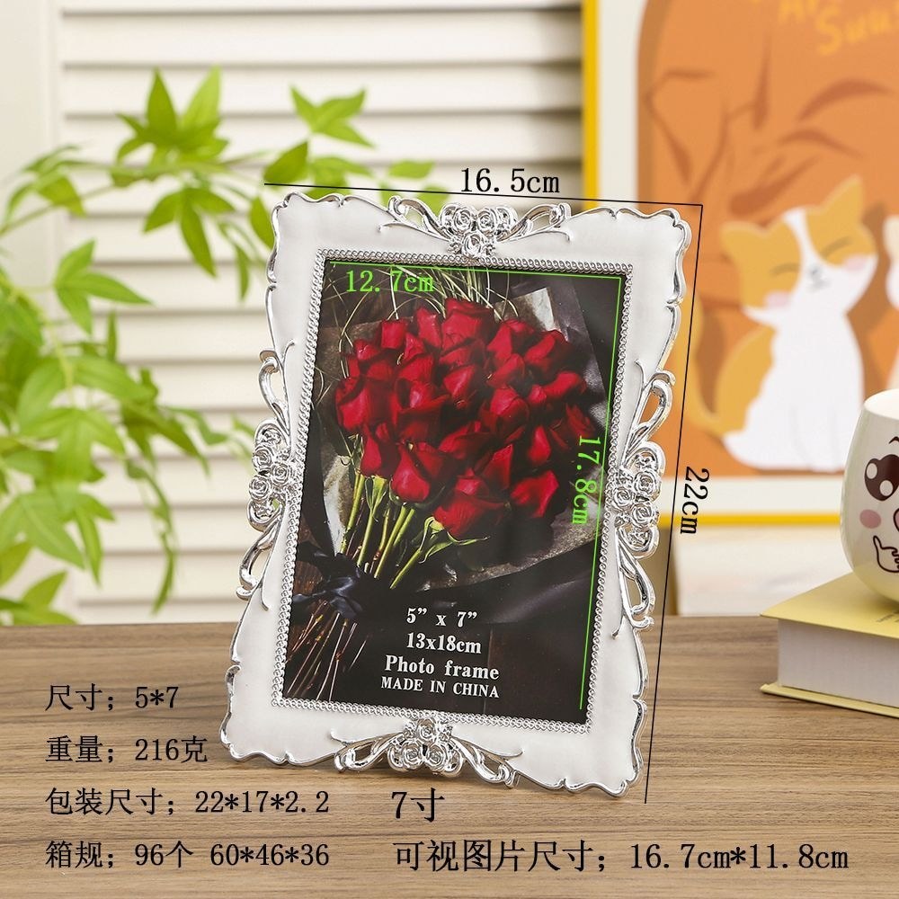20cm 23cm Photo Frame Swing Table European Simple Photo Frame Horizontal Vertical Unive…