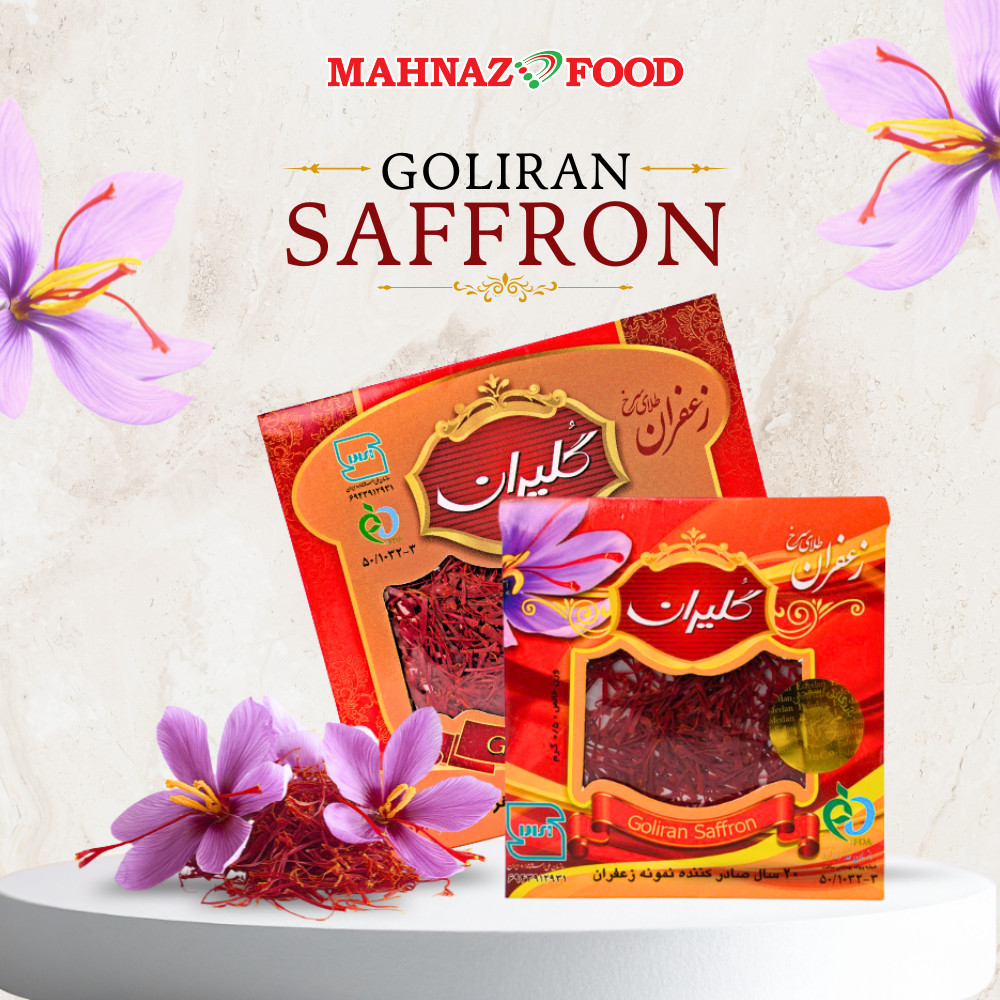 Mahnaz Food Premium Quality Goliran Saffron from Iran (0.5g / 1g)