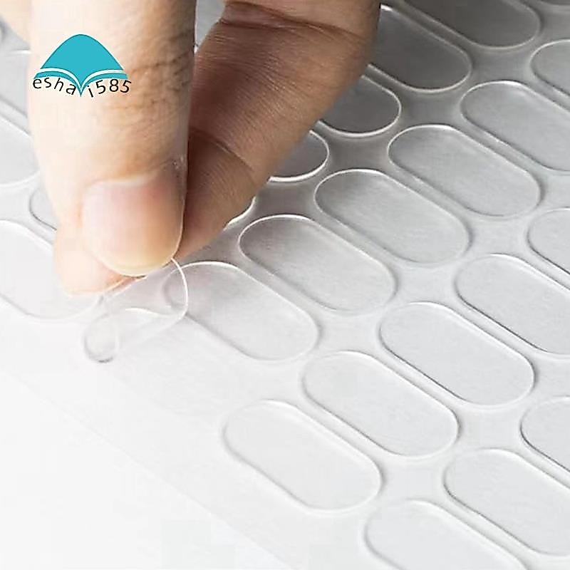 800Pcs Wall Putty Set Kit Double Sided Sticky Dots for Wall Hanging Earthquake Putty Museum Putty Clear