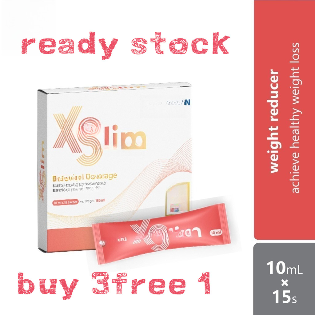 [buy 3 free 1]His/n X/Sl/m 瘦身王 10ml x 15s | Achieve Healthy Weight LossEXP 2027 06 减肥瘦身 纤体变美燃脂