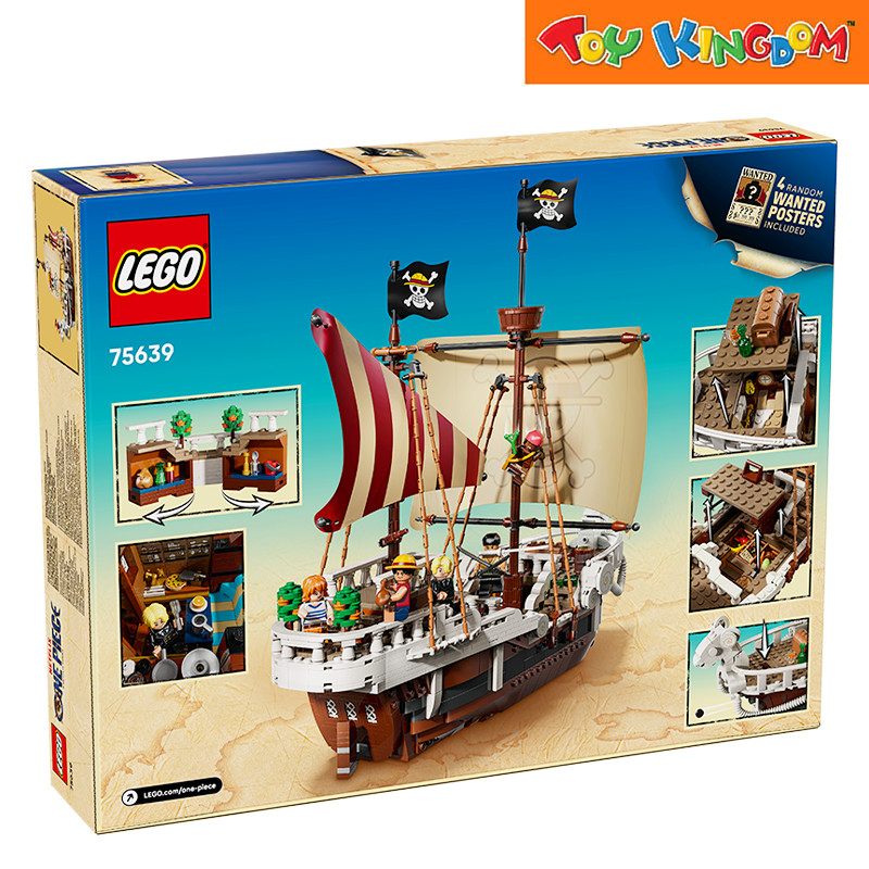 LEGO One Piece 75639 The Going Merry Pirate Ship 1376pcs Building Blocks