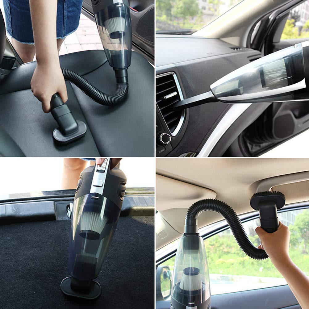 Redbuzz Rechargeable Wireless Vacuum Cleaner | 120W Cordless & Portable Vacuum | Handheld for Car & H w HEPA filter