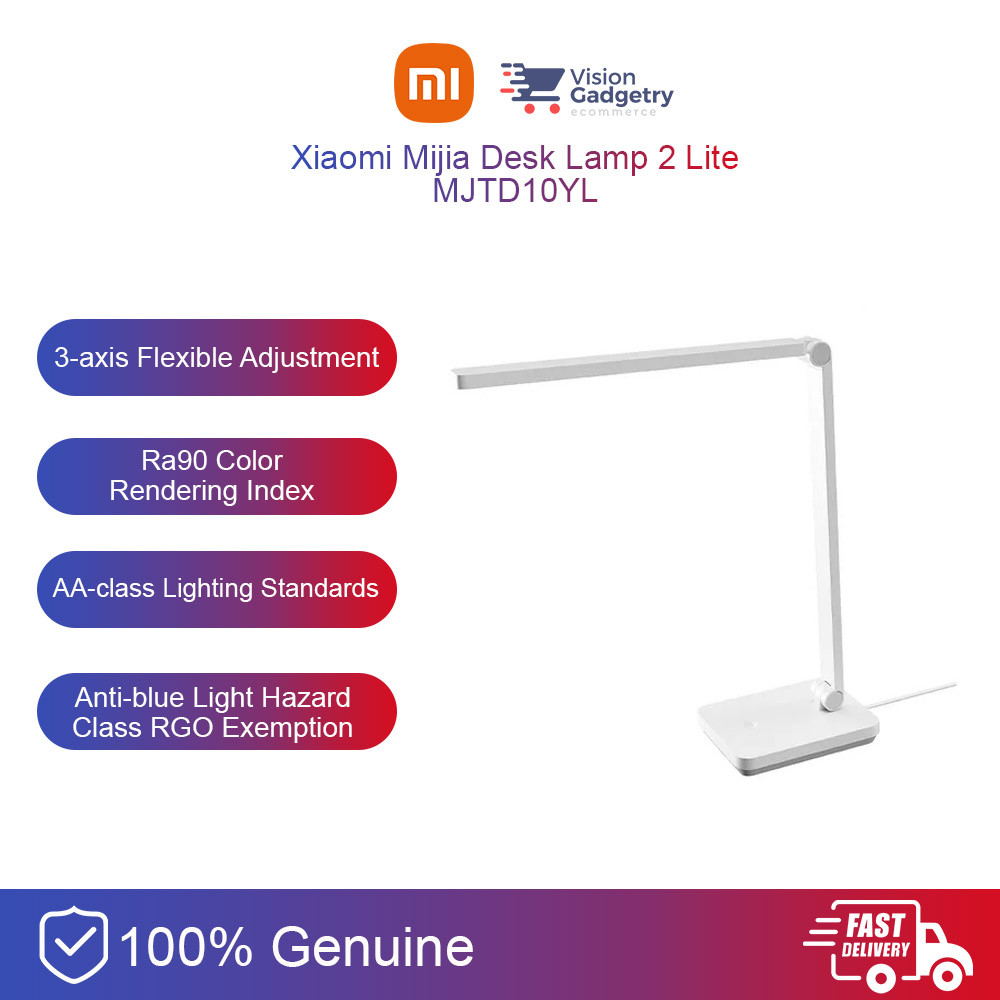 Xiaomi Mijia Desk Lamp 2 Lite RGO Anti Blue Light MJTD10YL