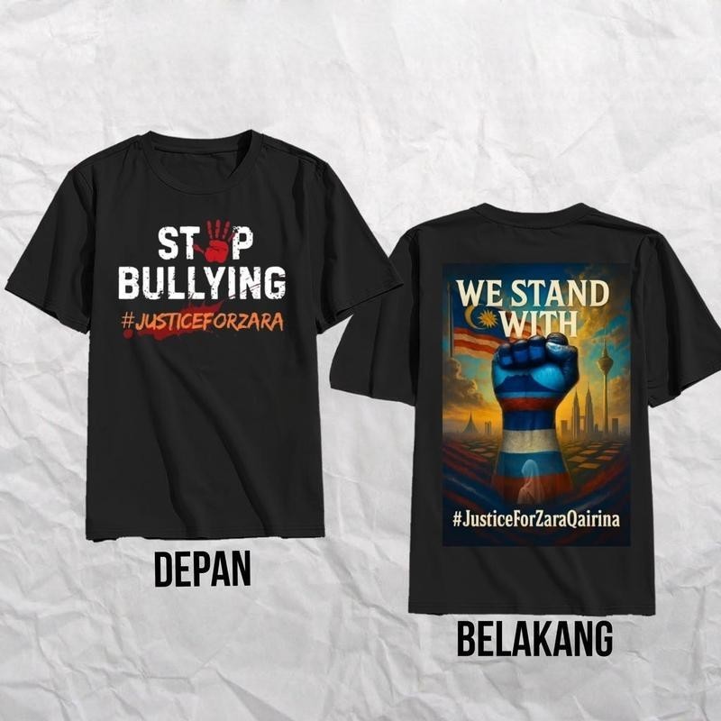Street - Style Anti - Bullying Advocacy Tee | Unisex Cotton | Social Cause Graphic Design T - shirt
