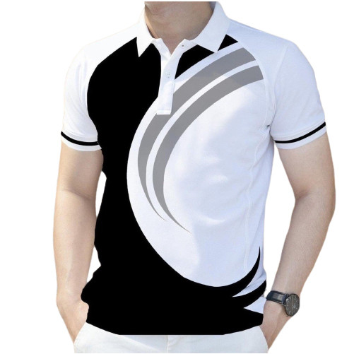 Men's Youth Office Fashion Style Polo Shirt, Men's Full Sublimation Polo Shirt Uniform Code: PL-026