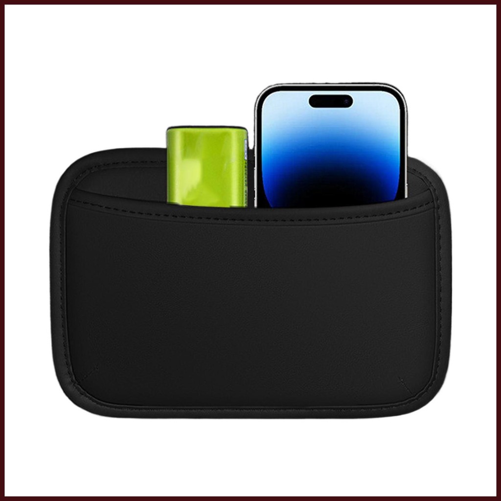 Storage Pockets for Car Auto Storage Pockets for Center Console Stylish Cell Phone Pouch Space-Saving Sunglasses tdemy
