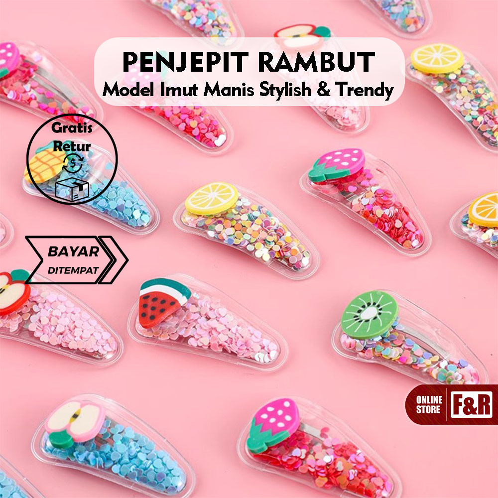 Girls' Hair Clips, Cute Fashion Hair Clips, Colorful Cute Character Hair Clips, 3D Glitter