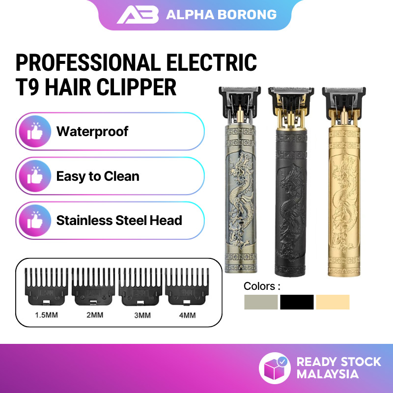Alpha Hair Clipper Rechargeable Hair Trimmer Men Beard Trimmer Cutting Machine Cutter Shaver Cordless Cut