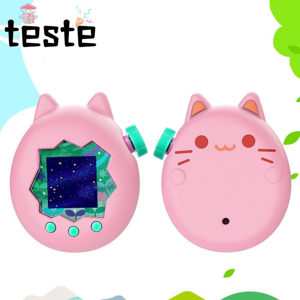 Skin Cover Sleeve, Anti-Scratch Silicone Games Console Protective Cover, Soft Cute Cartoon Shockproof Protector  for Tamagotchi Paradise Virtual Electronic Pet Game