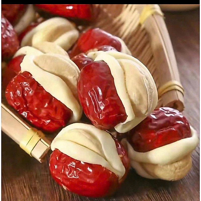 Super Delicious Red Apple Cashew Nuts Camel Milk 500gr Bag