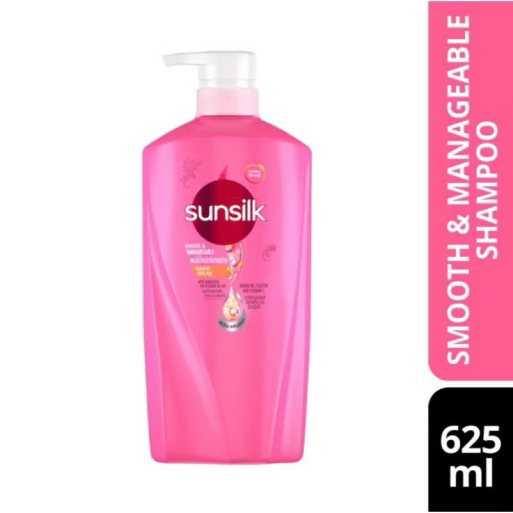 [ Big Size Promosi ] sunsilk shampoo STRENGTH & shine / stunning black SHINE