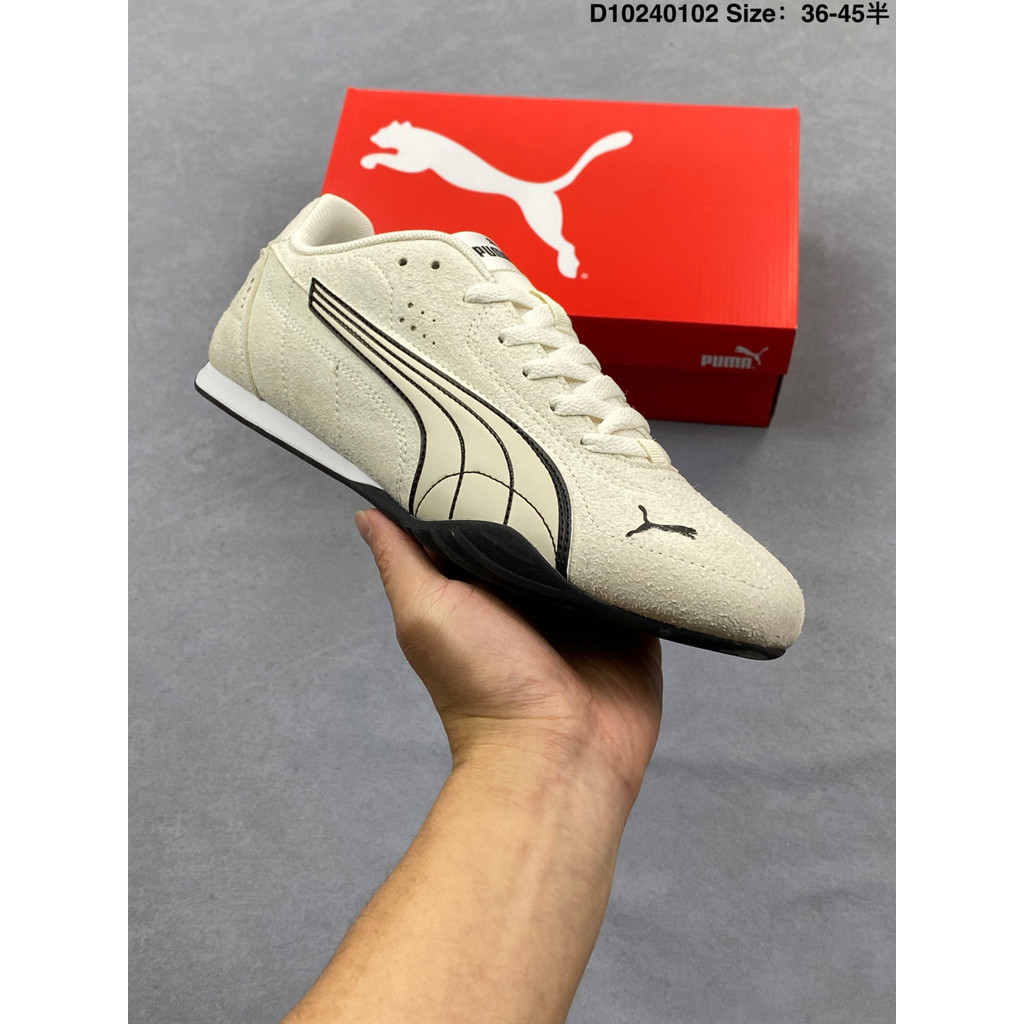 Kasut Puma/Puma Catch Soleil SD, kasut kasual lelaki dan wanita, sukan klasik, kasut sukan retro, selesa untuk berjalan jauh, serbaguna untuk kegunaan ibu bapa dan anak 2AQX