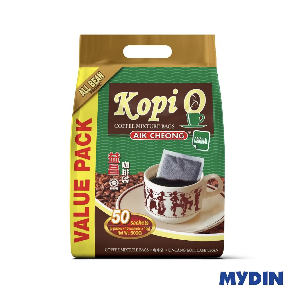 Aik Cheong Kopi O Coffee Mixture Bags Original (50's x 10g)