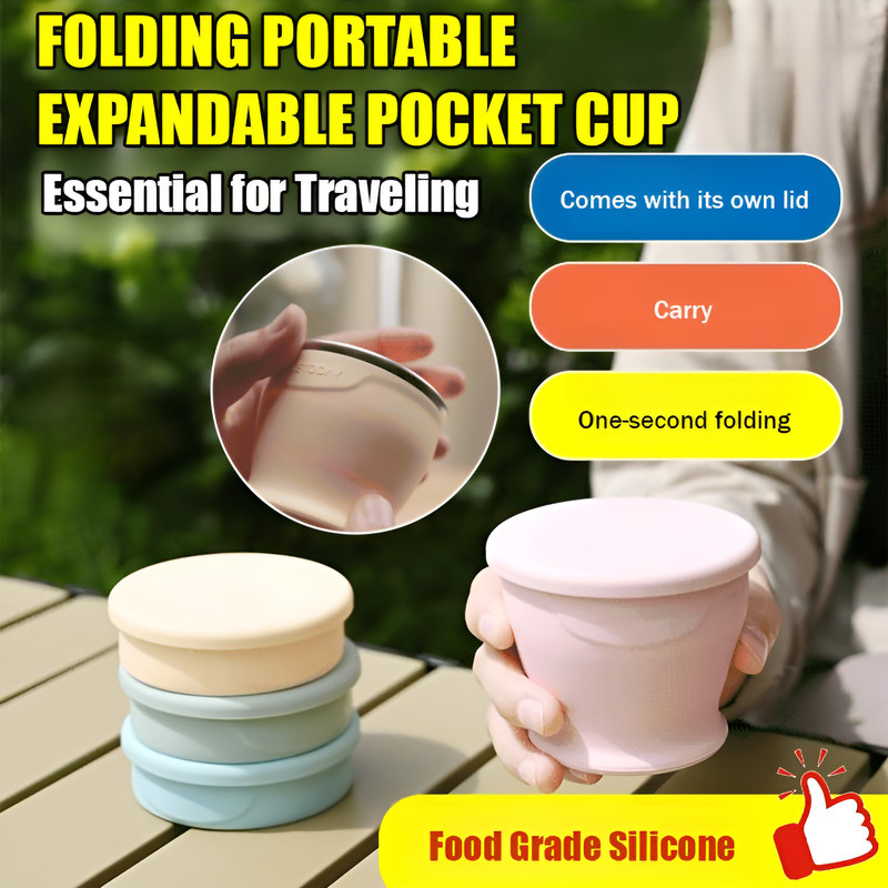 Fashion Mugs Silicone Cup Insulation Easy to carry and use antiloss high temperature resistance