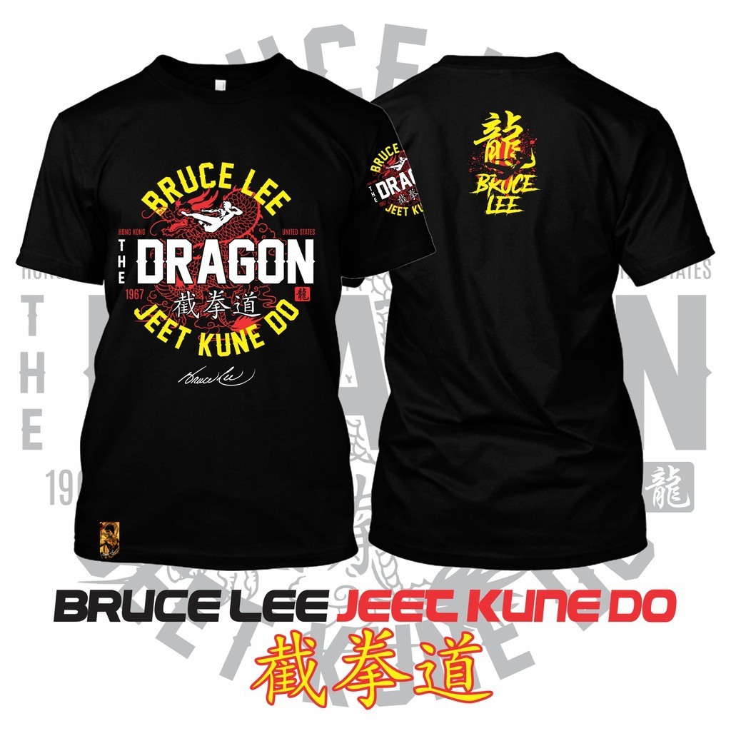 Crew T-ShirtFightwear UFC Bruce MMA Lee Jeet Kune Do Super Premium T-shirtS-5XL