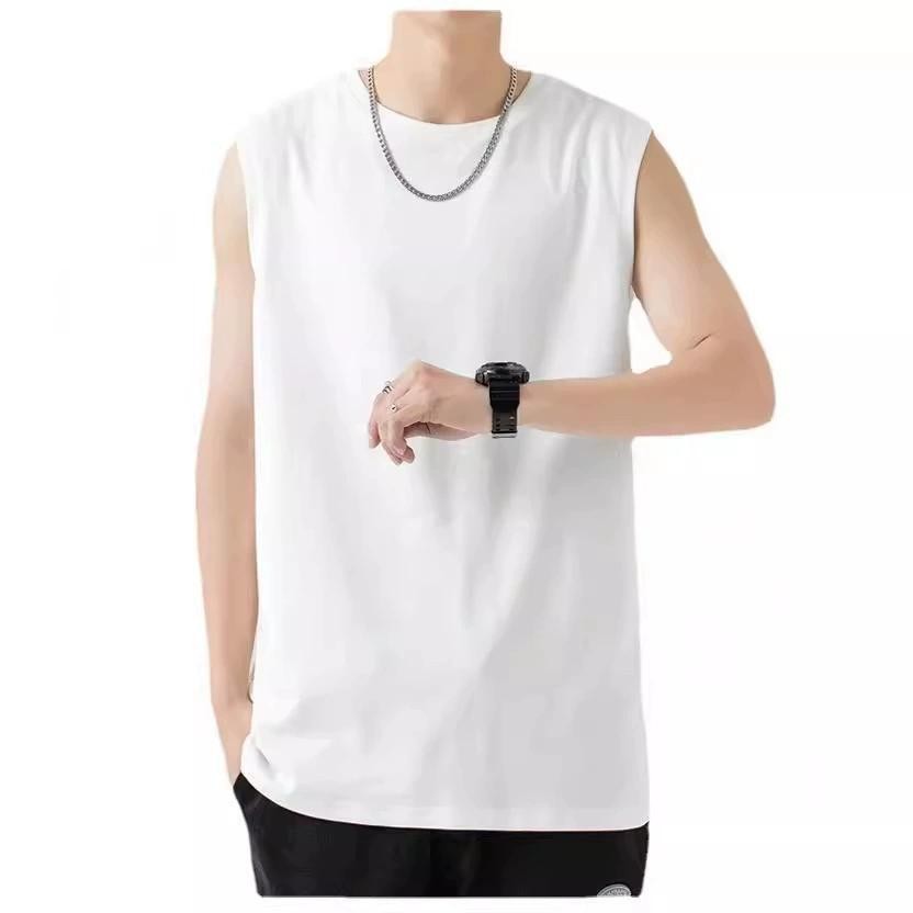 Tshirt for men Men's Cotton Vests Breathable and Soft | For Home, Gym, Undershirt | Best Value Set | Discount Price