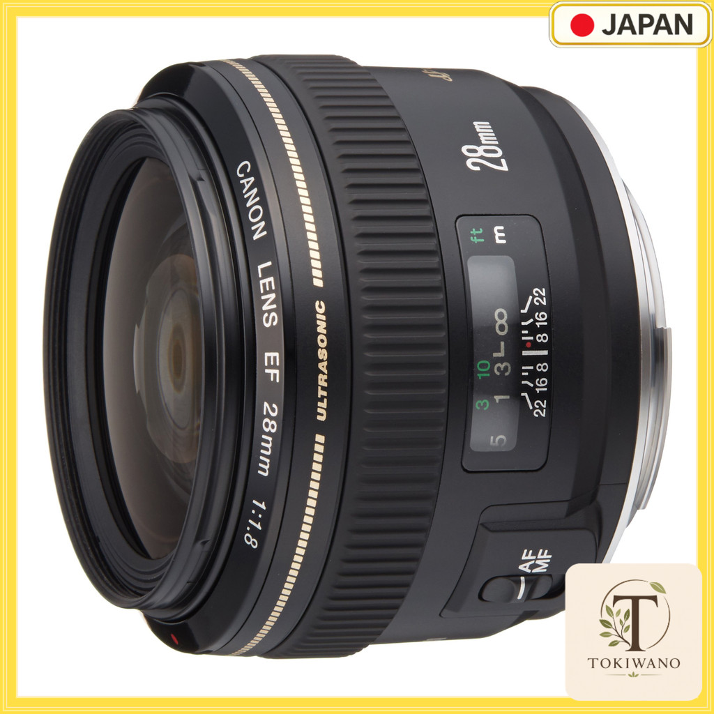 【 Used 】 Canon EF28mm F1.8 USM Prime Lens (Full-Frame Compatible)
