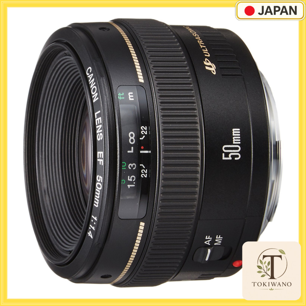 【 Used 】 Canon EF50mm F1.4 USM Prime Lens (Full-Frame Compatible)