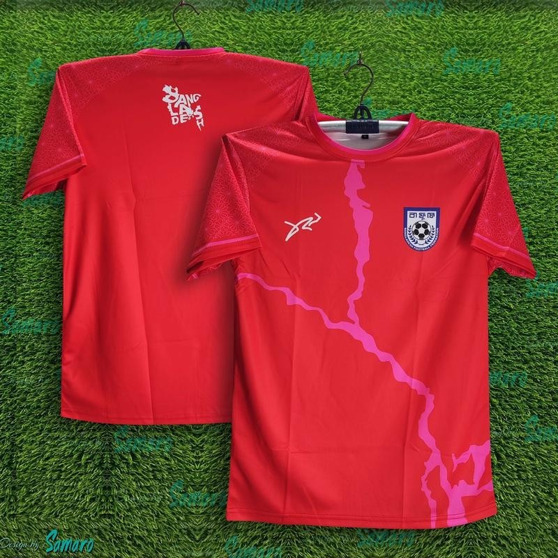 2025 clothing sports style Bangladesh football away jersey, suitable for high-end players, away from Thailand