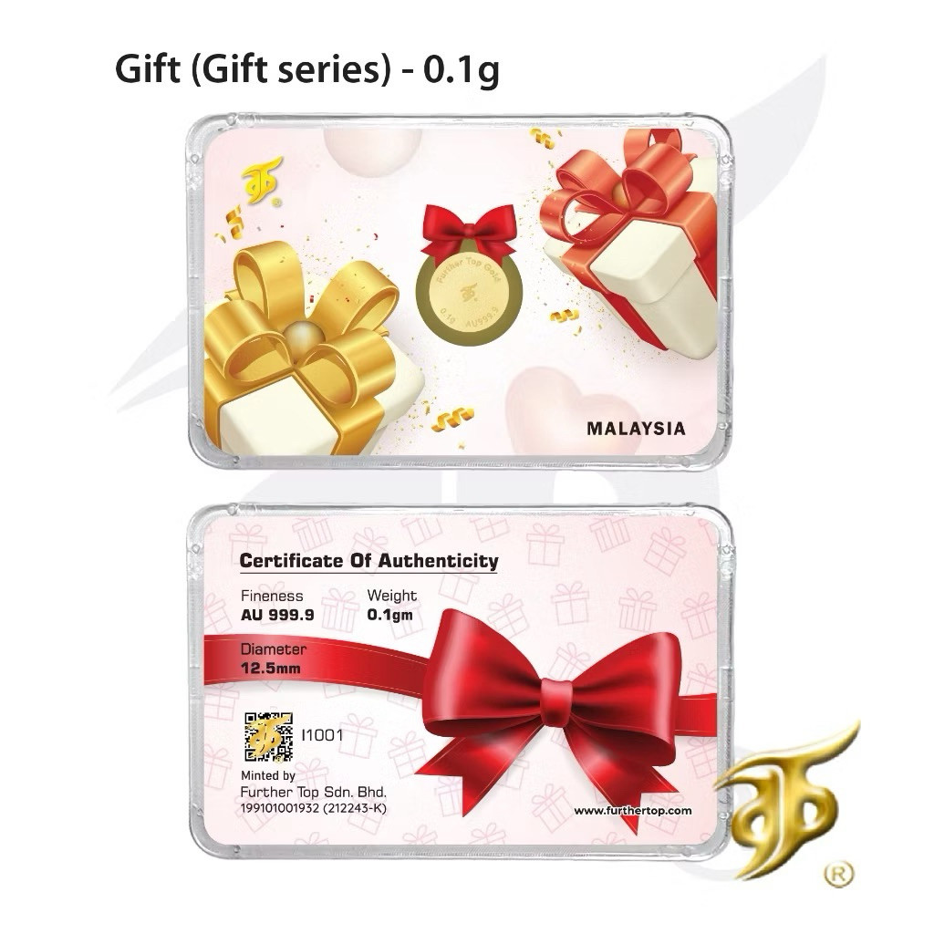 AF8 Gold Bar 0.1g 999.9 - GIFT SERIES (Emas | Small gold&hellip;