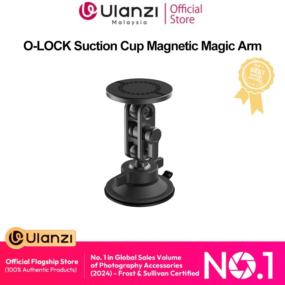 Ulanzi O-LOCK Suction Cup Magnetic Magic Arm 3108