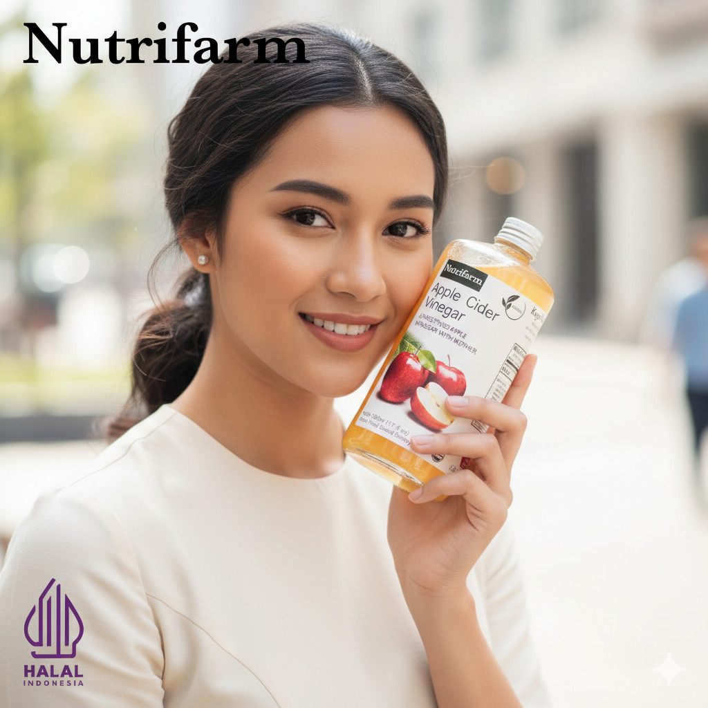 Essential Multi Apple Cider Vinegar Organik Tulen 500ml Cuka Epal Premium Mother Ready Must - Image 2