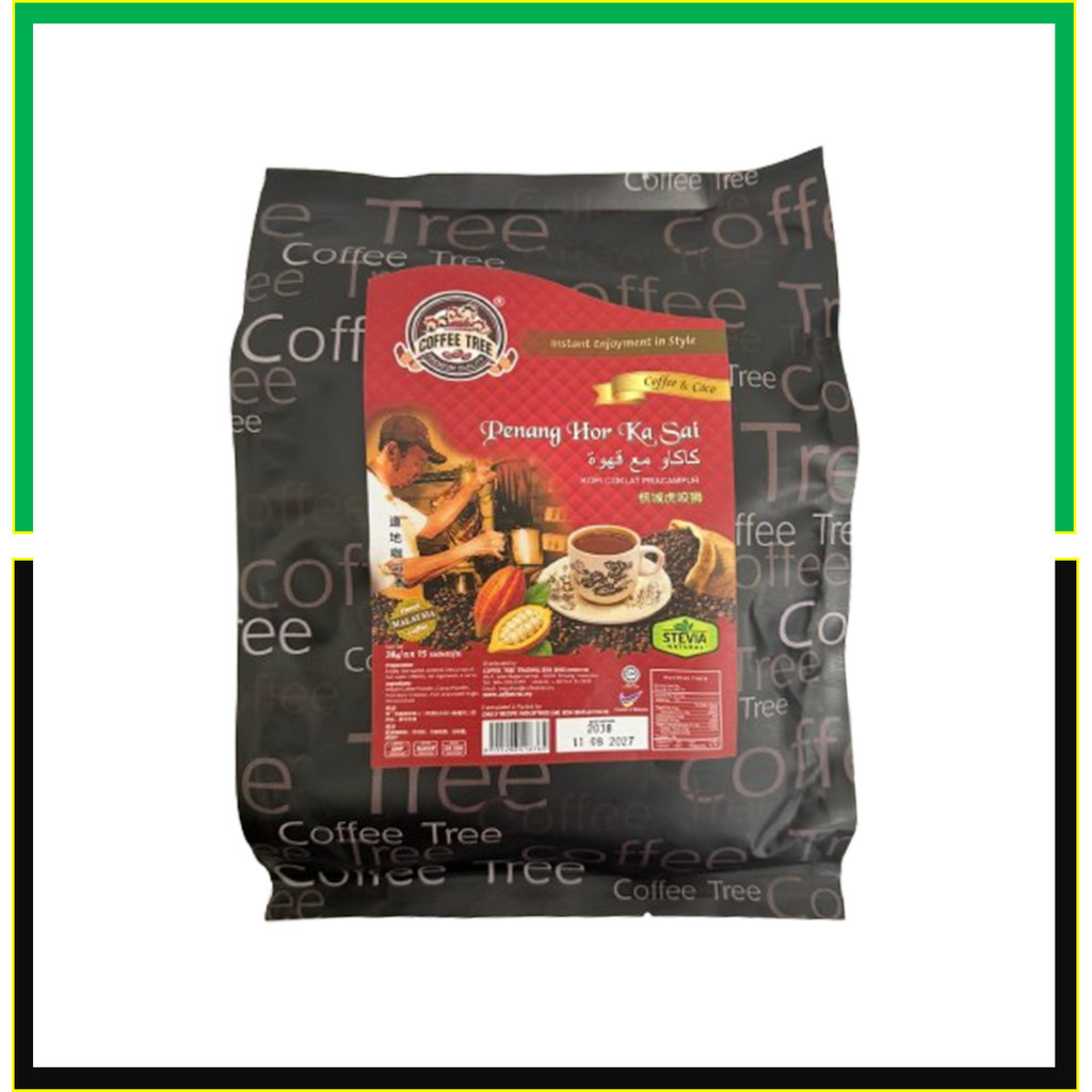 (Stevia)Coffee Tree Premium Penang Hor Ka Sai (38g x 15's) PM38