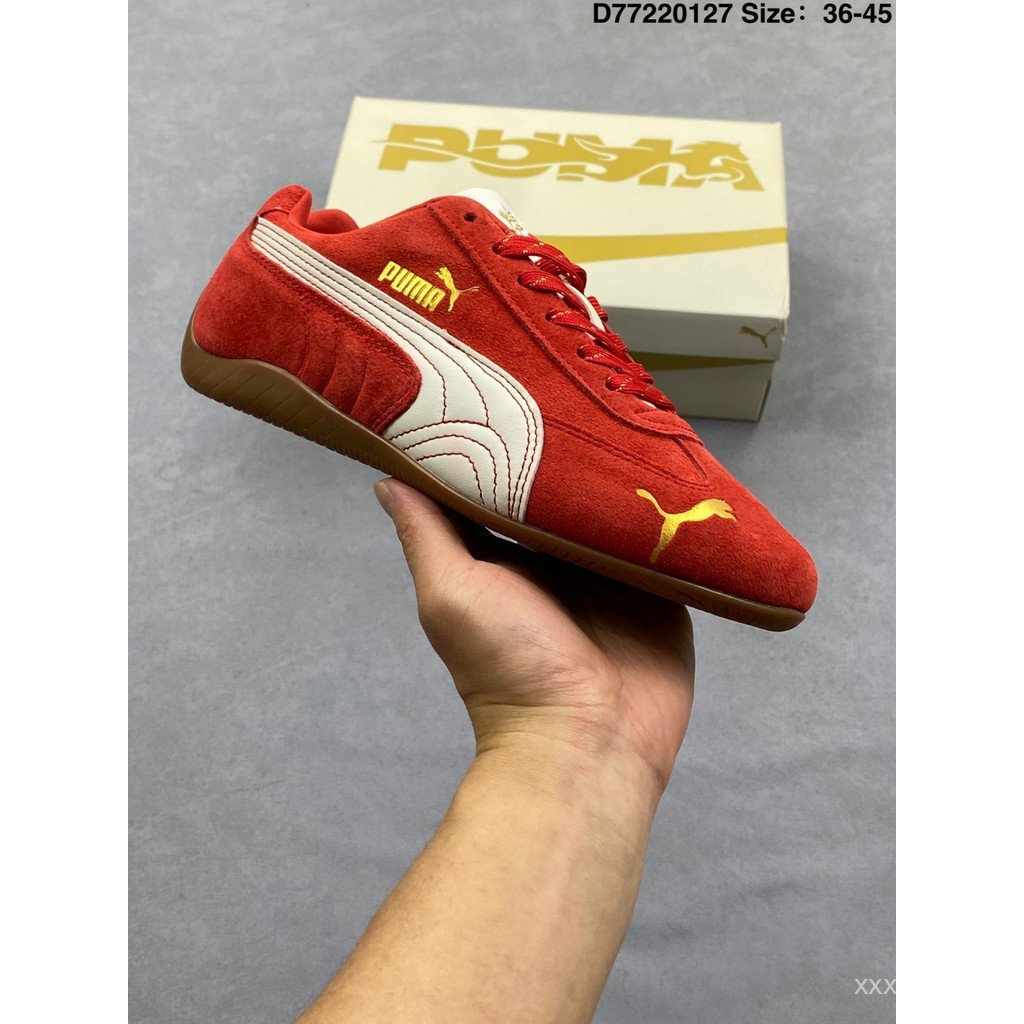 Puma shoes/Puma Speedcat OG Men Women Casual shoes Racing Series Sports shoes Classic Sneakers Student Flat shoes Girlfriends School NHPF